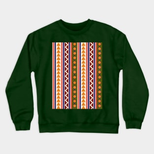 Background. Aztec Pattern Crewneck Sweatshirt